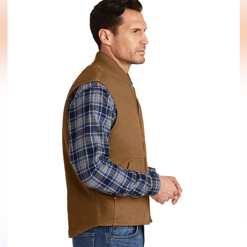 CornerStone® Washed Duck Cloth Vest Size 2XL